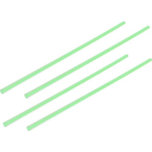 Fielect 2/4pcs Acrylic Rod Plexiglass Linear/Twist Rods Height 250/500mm Diameter 6mm Light Blue/Pink/Green General Accessories