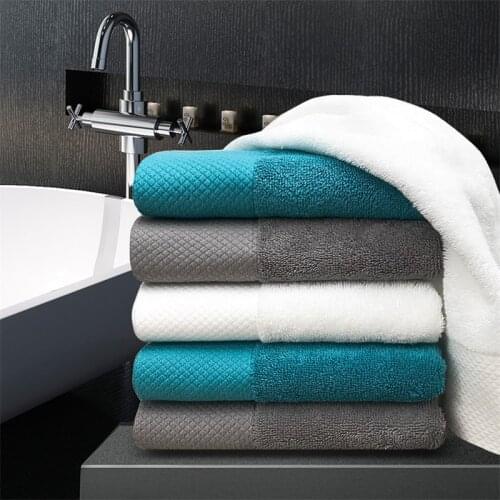 High quality bath towel Factory direct sales hotel 100%cotton bath towel white bath towel Super absorbent face towel