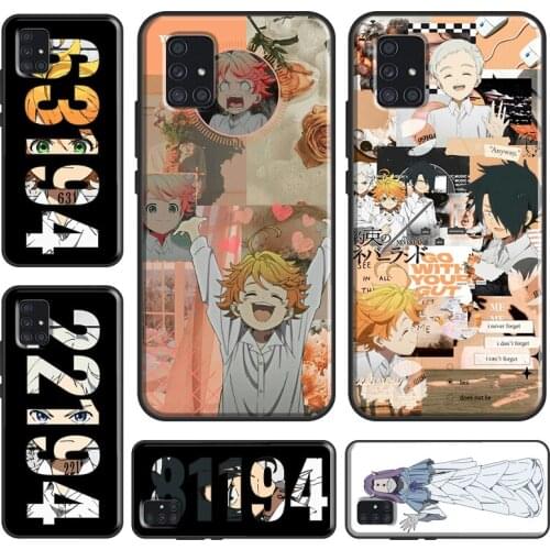 The Promised Neverland Phone Case For Samsung A72 A52 A42 A32 A12 A50 A70 A71 A51 A40 A30S A20 A10 A31 A20e A21S