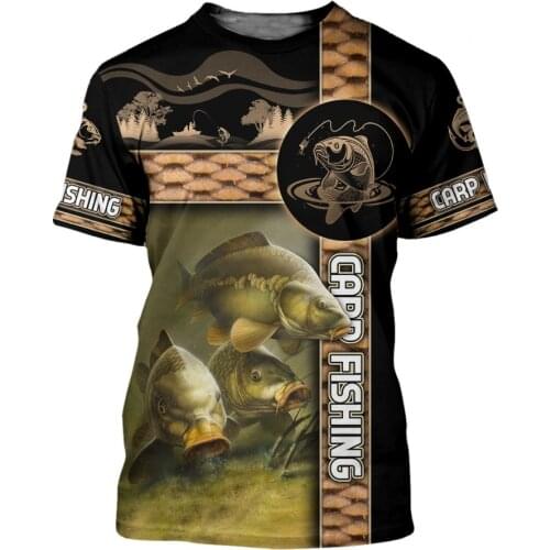 Mens and womens 3D printing fishing tent T-shirt, Harajuku short sleeve T-shirt, fashion casual Street clothing, summer 2021