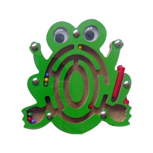 Maze Toy Wooden Animal Brain Maze Toy Kids Early Educational Brain Teaser Wooden Toy Intellectual Jigsaw Board