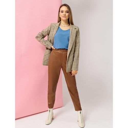 Женские кожаные брюки JETTy China At AliExpress