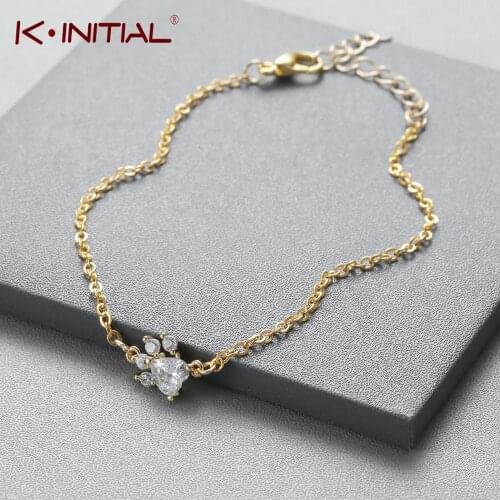 Kinitial Chain Bracelets