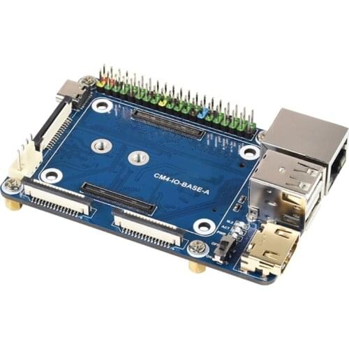 New Mini Base Board for Raspberry Pi Compute Module 4 w/ Standard CM4 Socket and 40 PIN GPIO Header Onboard Multiple Connect