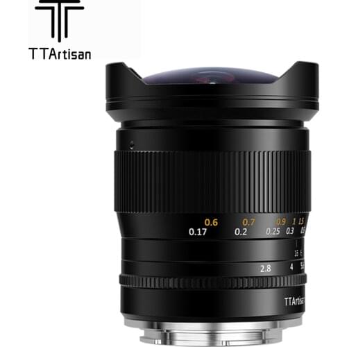 TTArtisan 11mm F2.8 Full Fame Fisheye Lens for Nikon Z Mount Cameras Like Z6 Z7 -Black