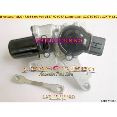 Turbo Electronic Wastegate Actuator VB23 17208-51011 17208-51010 VB37 For TOYOTA Landcruiser V8 D VDJ76 VDJ78 VDJ79 1VD-FTV 4.5L