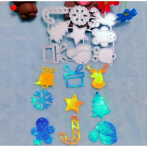 Christmas decorations Metal Cutting Dies for DIY Scrapbooking Album Paper Cards Decorative Crafts Embossing Die Cuts