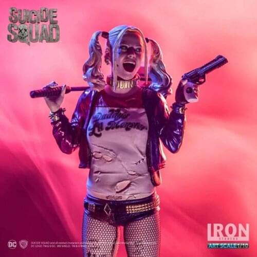 7" Suicide Squad Harley Quinn Statue Action PVC Collectible Figure Toy 18cm