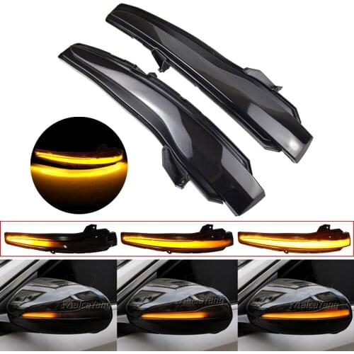LED Dynamic Blinker Indicator Sequential Mirror For Mercedes Benz C E S GLC W205 X253 W213 W222 V Class W447