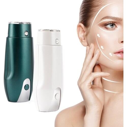 Ultrasonic High Frequency Lifting Face Care Massager Ultrasound Mini Hifu EMS Galvanic Anti Wrinkle Tightening Beauty Device