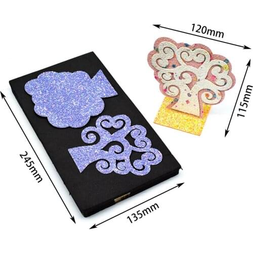 Christmas Trees Scrapbooking Cutting Die Wood Mold Diy Flowers Wooden Die Cutting Dies Suitable For Big Shot Machine