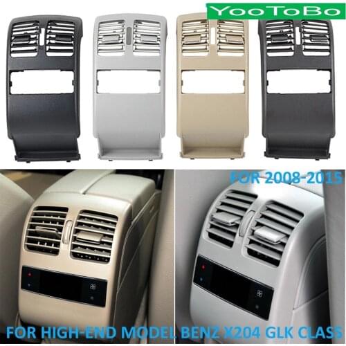 High-end Model Car Rear Air Conditioner Ac Vent Grille Cover Panel For Mercedes Benz X204 GLK Class 220 250 300 350 2008-2015