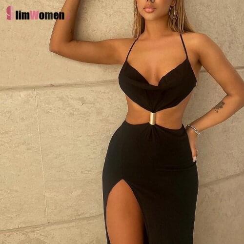Summer Casaul Dress Outfits Women Elegant Sexy Off Shoulder Tops and Split Long Dress Suits Fashion One Piece Dress Beach Sets