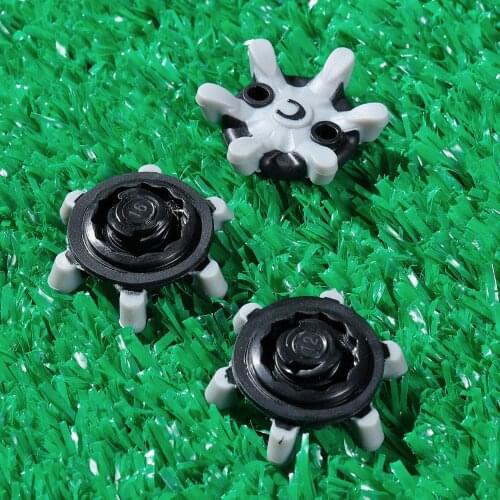14Pcs /Lot Golf Shoe Spike Short Teeth Pins Turn Fast Twist Shoe Spikes Replacement Accessories Golf Training Aids Golf Parts