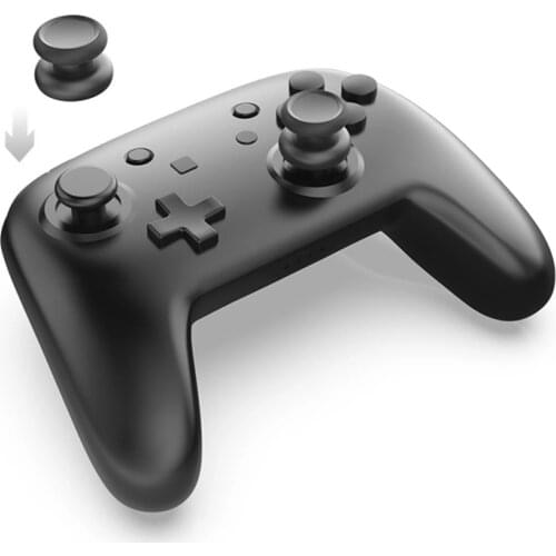 2 Pcs Removable Silicone Analog Thumb Enhanced Stick Button Grip Heighten Cap for NS Switch Joy Gamepad Pad Controller Cover