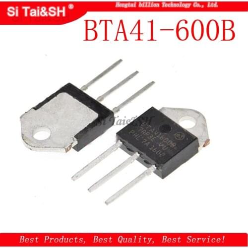 2pcs/lot BTA41-600B BTA41600B BTA41 BTA41-600B Triacs 40 Amp 600 Volt TO-3P new original