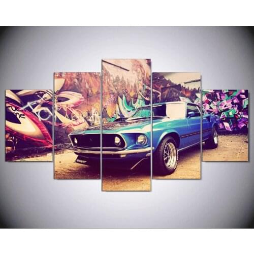 5 Panel Canvas Painting modern home decorative Printed Painting on canvasl Wall art Framed Art HG-1024