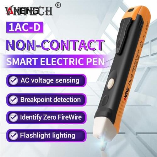 Non-contact induction test pencil AC110V 220V Voltmeter Voltage Probe Volt Meter Electric Indicator Power Detector Tester Socket