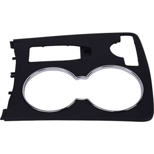 Center Console Cup Holder Panel Trim Cover Frame Decoration Fit For Mercedes-Benz GLK Class X204 2010 2011 2012 2013 2014 2015