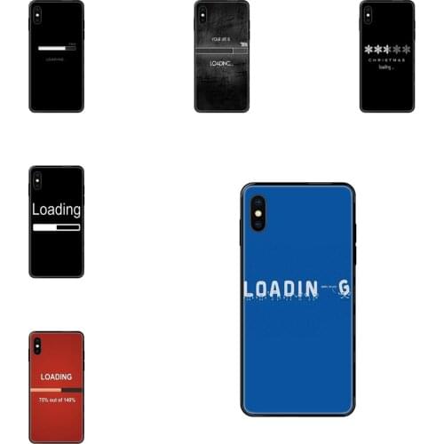 Black Soft TPU Cell Phone Case Loading Top Rated For Galaxy Note 4 8 9 10 20 Plus Pro J6 J7 J8 M30s M80s Ultra J600 J730 J810