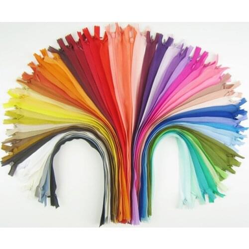CNUM Invisible Zipper 40cm/Sewing Materials/Sewing Accessories/High Quality/50 Colors Available