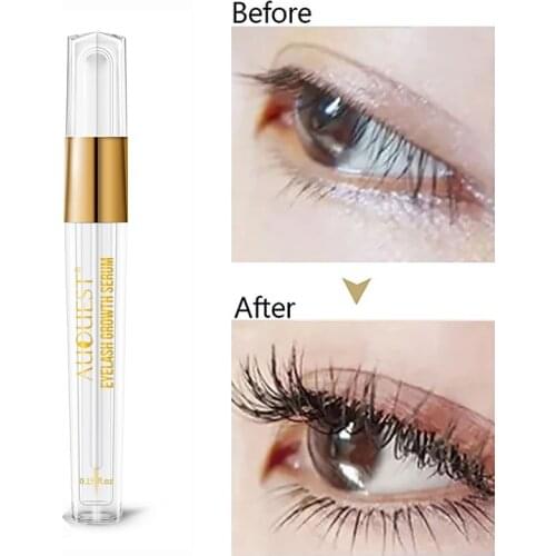 Fast Eyelashes Growth Essence Eye Lash Enhancer Longer Thicker Fuller Curling Eyelash Serum Grow Care Big Eyes