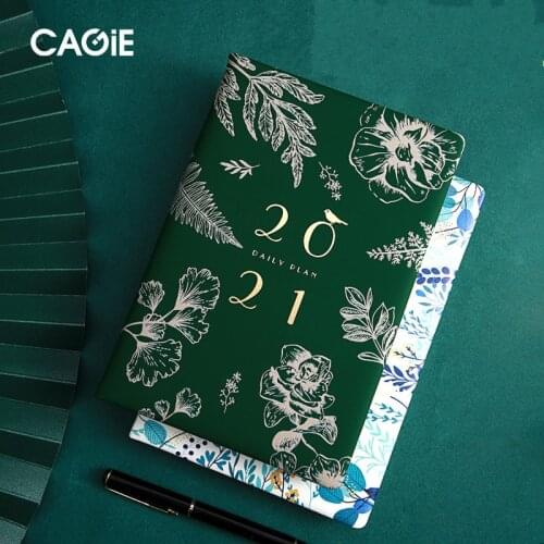 Agenda 2020 2021 Weekly Monlthy Planner Notebook Kawaii Journal Diary Inner Page Illustration Daily Plan School Stationery Gifts