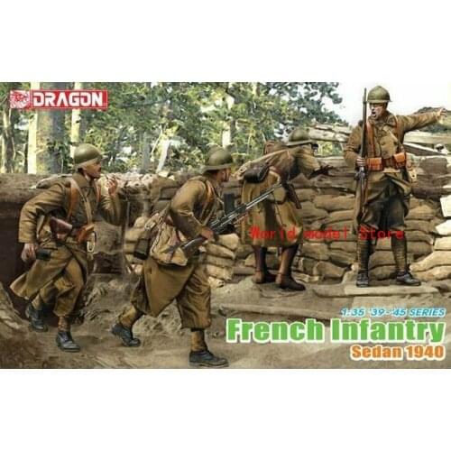 DRAGON 6738 1/35 French Infantry Sedan 1940
