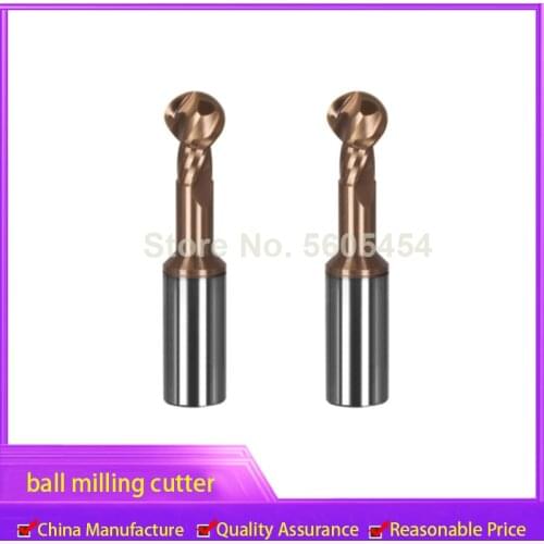 Avoiding the ball milling cutter R2 R3 R4 R5 R6 R7 tungsten steel alloy avoid ball end milling cutter custom alloy ball head