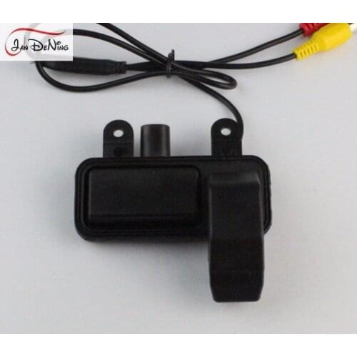 JanDeNing HD CCD Car Rear View Backup Reverse Camera/ Trunk Handle OEM For Mercedes Benz E200 E260 E300 E350 E63 AMG 2009-2015