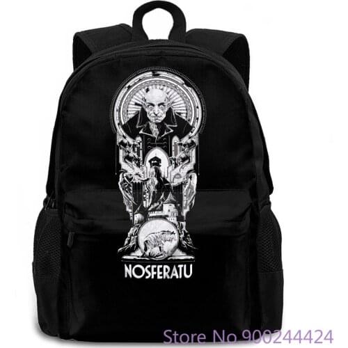 NEW Nosferatu Classic Horror Movie adult Graphic Print women men backpack laptop travel school adult student