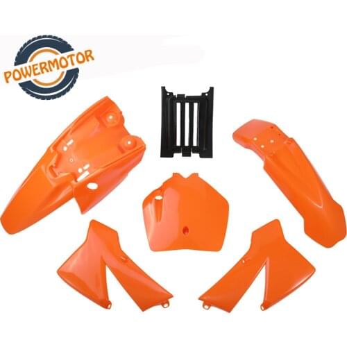 3 color Plastic Body Fender Kit For SX 50CC 50 50SX 50 Mini Adventure Junior Adventur 2003-2008 Dirt Bike Pit Bike