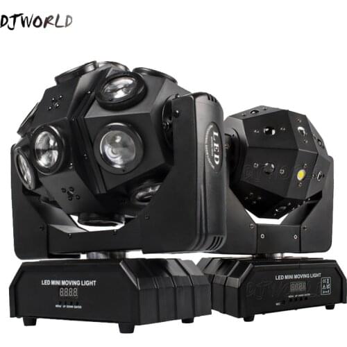 Led 18x12W Moving Head Laser Projector Lighting RGBW 4in1 Beam Stage Light Whirlwind Effect For Dj Disco Party Ball Strobe Laser