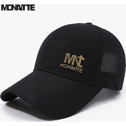 Monaitte New Brand Baseball Cap Snapback Hats For Men Women Gorras Casquette Bone Trucker Men Sport Flat Dad Male Cap Hat