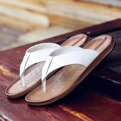 Sandals Men Leather Sandals For Men 2020 Sandalia Rasteira Sandali Da Uomo Sandalias Cuero Hombre Piel Roman Man Masculino