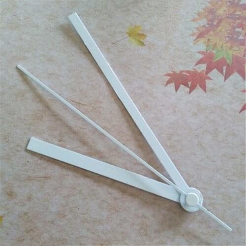 Wholesale 50SETS Quartz Clock White Clock Arrows DIY Repair Wall Clock Accessories