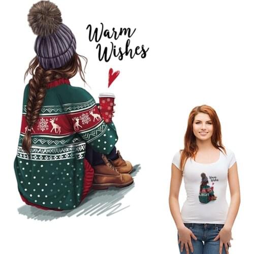 Girls Patch Thermal Transfer Dresses Jeans Washable Diy Accessory Print On T-Shirt New Design Patches For Clothing