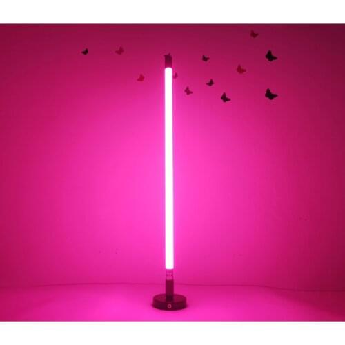 Battery Powered LED Photography and Stage Video Lights with Rechargeable Floor Stand, Remote Conttrol and Handhold Size