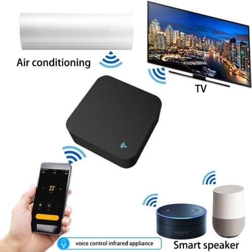 TV DVD AUD AC Works With Amz Alexa Google Home Smart Wifi IR Infrared Remote Control
