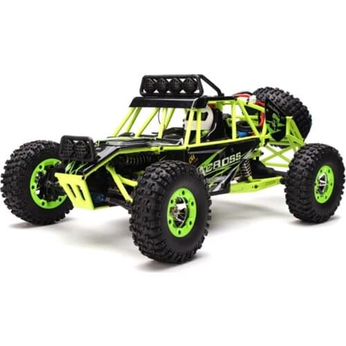 WLtoys 12428 RC Car 2.4G 1:12 Scale Double Speed 50KM/H Remote Radio Control ElectricTrack Warrior Car RC Monster Truck Toys