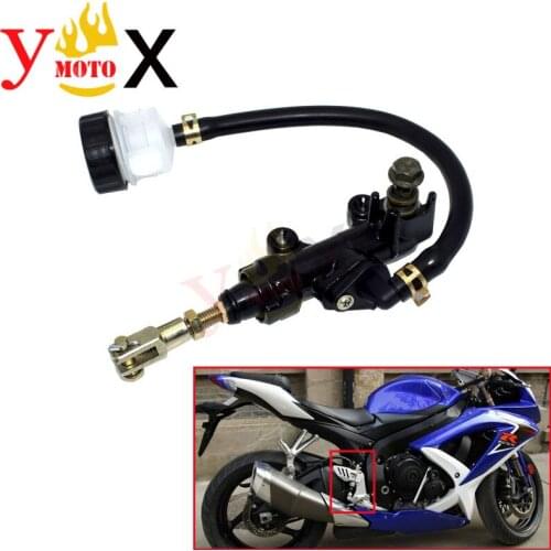 Rear Foot Hydraulic Brake Master Cylinder Pump Oil Reservoir Cup For SUZUKI GSXR 1000 1100 GSF 650 1200 RF 600 900 SV 650 1000