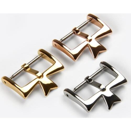 Stainless Steel Watch Clasp For VC Vacheron Watch Strap Buckles Constantin 16MM 18MM Silvery Golden Rose gold Metal Pin Clasp