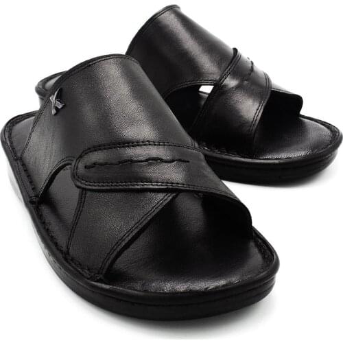 2021 Fashion 100% Genuine Leather Orthopedic XSermoda Slippers and Sandals Anatomic Sole Men Slippers Leather 2021 New Season