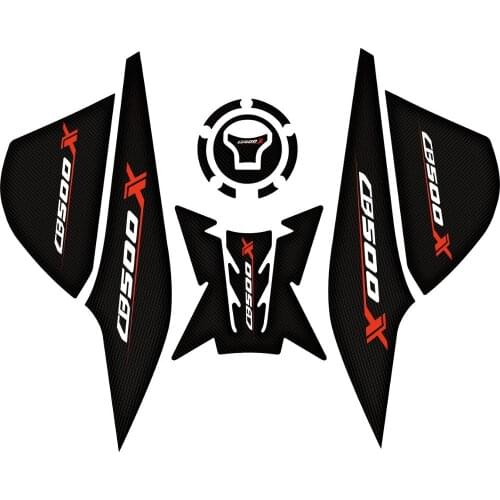 3D Motorcycle Anti slip Tank Pad Sticker Pad Side Gas Knee Grip Protector For HONDA CB500X CB 500X CB 500 X 2019 2020