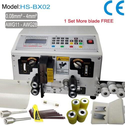 Big Sale Wire Cutting Stripping Machine Peeling Cable Cut Wire for Wire Harness till to 4mm2 with 1Set Extra Blade