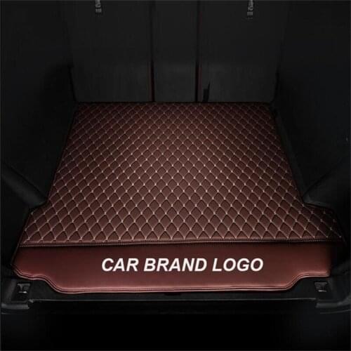 For Mazda Car trunk mat 2/3/5/6/8 CX-3 CX-4 CX-5 CX-7 CX-8 CX-9 MX-5 luxury custom car accessories multi-color selection
