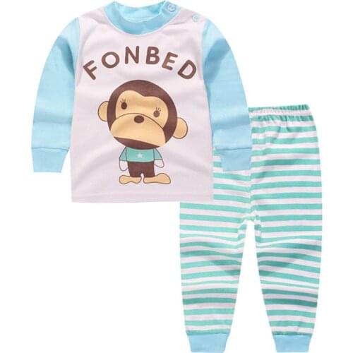 New spring cotton baby boy clothing long sleeve t shirts + pants infant boys sets kids clothes tracksuits for newborn chidlren