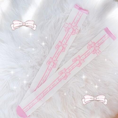 Annies Gift Thicken Thigh High Stocking Cosplay Japanese Lolita Soft Girl Cute Over Knee Socks Harajuku Womens Knee High Socks