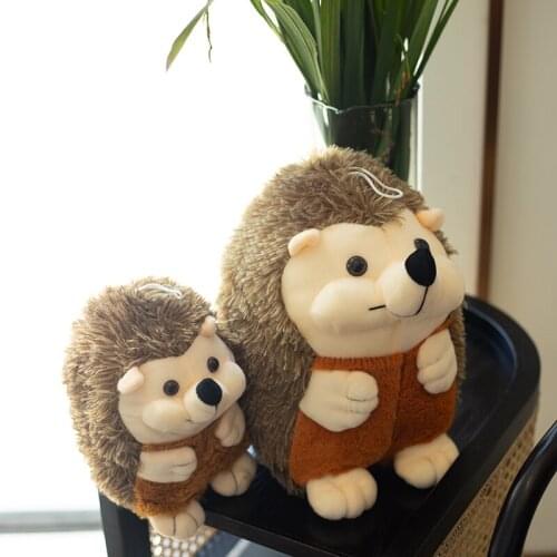 15-35cm Animal Plush Toy Doll Lovely Soft Hedgehog Plush Toys High Quality Home Decoration Gift for Kids Girls Xtmas Present