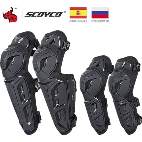 SCOYCO Motocross Knee Motorcycle Knee Protector And Elbow Protector Outdoor Sports Motorcycle Equipment Moto Knee Guard